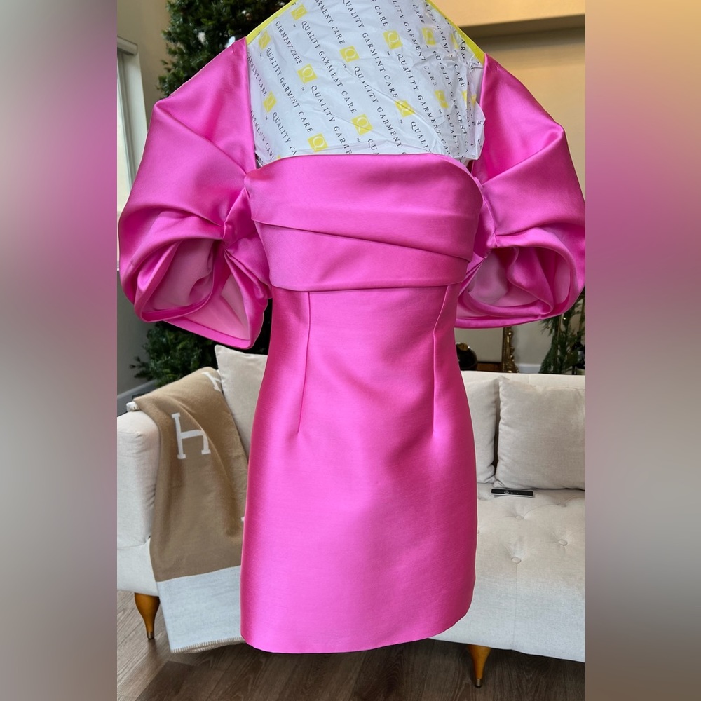 Solace London pink dress